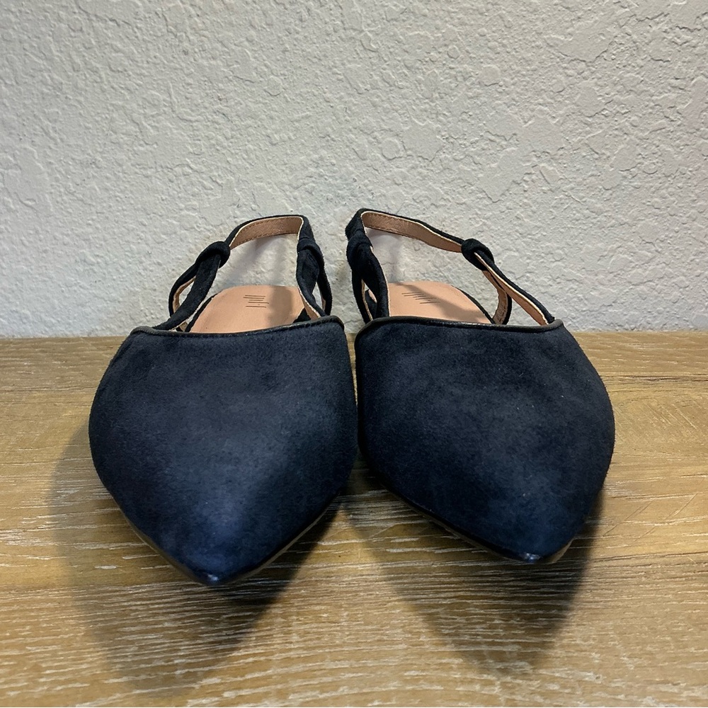 J. Jill Black Lola Slingback Flats Size 6.5 - Picture 6 of 9